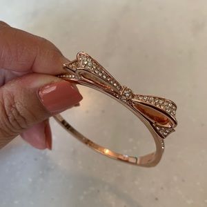 Kate Spade Rose Gold Bow Bracelet